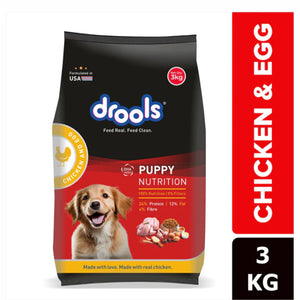 Drools Puppy Dog Food Chicken And Egg