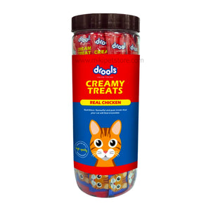 Drools Creamy Cat Treats Real Chicken Pack of 25
