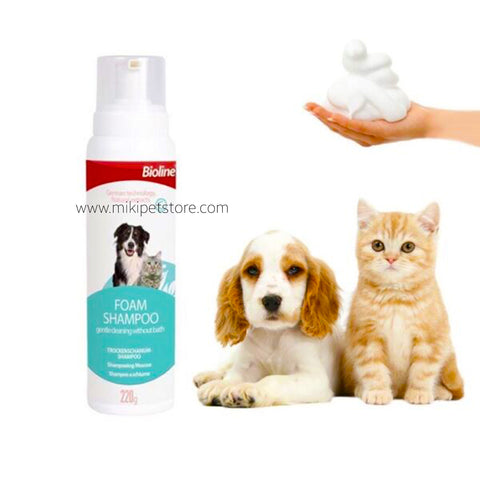 Bioline Dry Foam Shampoo 220G