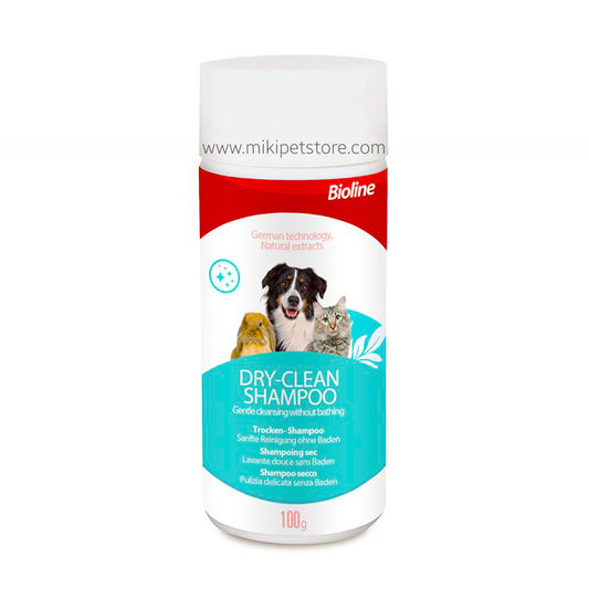 Bioline Dry Clean Shampoo Powder – For Dogs, Cats & Small Animals