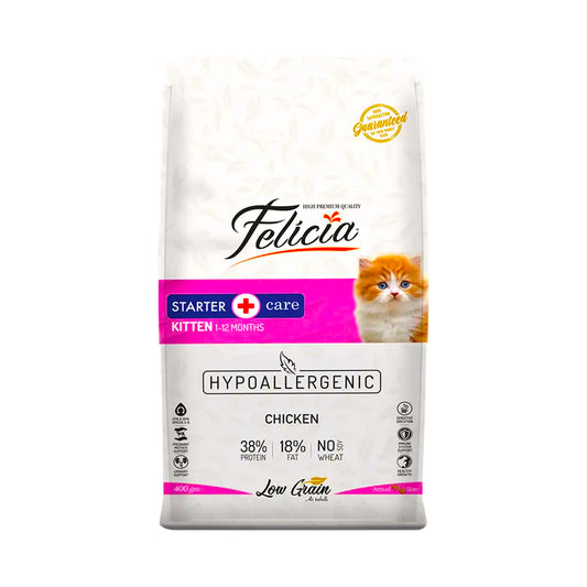 Felicia Low Grain Starter Care Kitten Chicken-Dry Cat Food