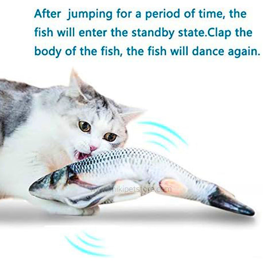 Interactive Flopping Fish Cat Toy – Electric Catnip Simulation for Kittens & Indoor Cats