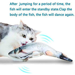 Interactive Flopping Fish Cat Toy – Electric Catnip Simulation for Kittens & Indoor Cats