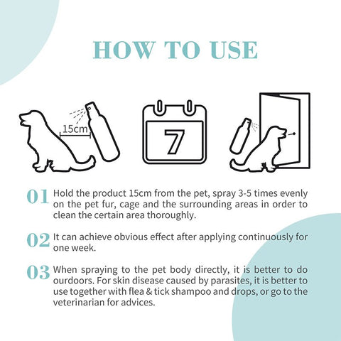 Bioline Flea and Tick Spray for Dogs in Bangladesh | Natural Care