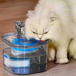Smart Sensor Automatic Cat Water Fountain Transparent Pet Dispenser