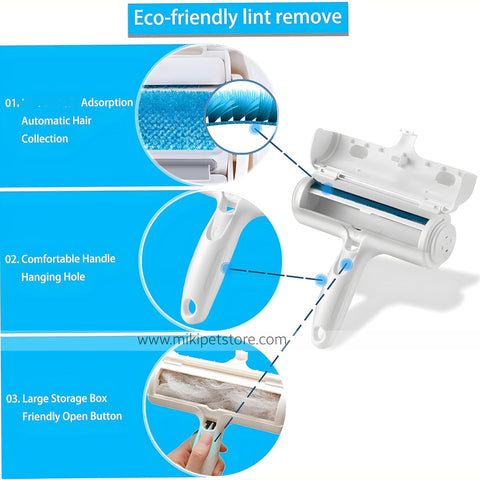 Paw Roar Pet Hair Remover for Couch, Carpet, Car Seats And More