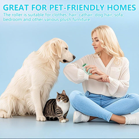 Reusable Washable Lint Roller Portable Pet Hair Remover