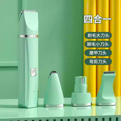 Groom Pro 4-in-1 Pet Grooming Kit – Hair Shaver, Paw Trimmer, Nail Grinder & Clippers