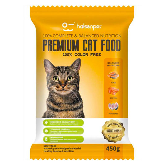 Haisenpet Premium Cat Food Tuna, Salmon & Mackerel