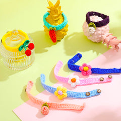 Multi-Colors Cat Wool Collar