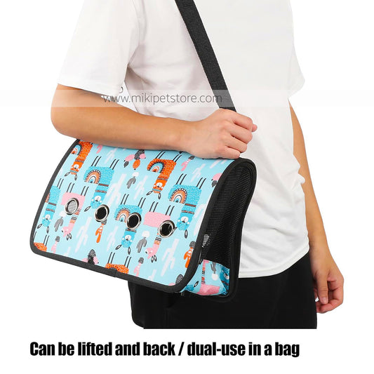 Upgraded Breathable Collapsible Pet Carrier for  Puppies & Cats