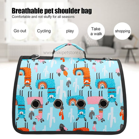 Collapsible Breathable Pet Travel Carrier Bag