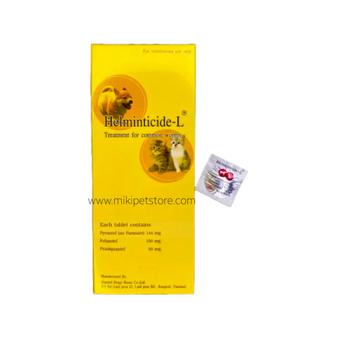 Helminticide L Deworming Tablet for Pets