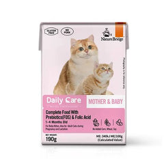 Nature Bridge Daily Care Wet Cat Food Pâté Mother & Baby 190g