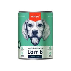 Wanpy Holistic Formulation Dog Wet Food Lamb Can 375g