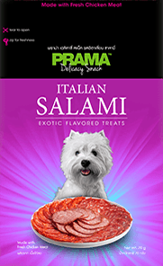 Prama Italian Salami Dog Treats 70gm