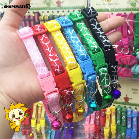 Pet Collar Necklace with Bell for Dog Puppy Kitten Cat
