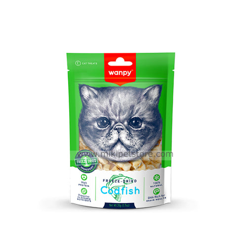Wanpy Freeze Dried Codfish Cat Treat 20g