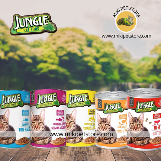 Jungle Canned Cat Wet Food 400gm