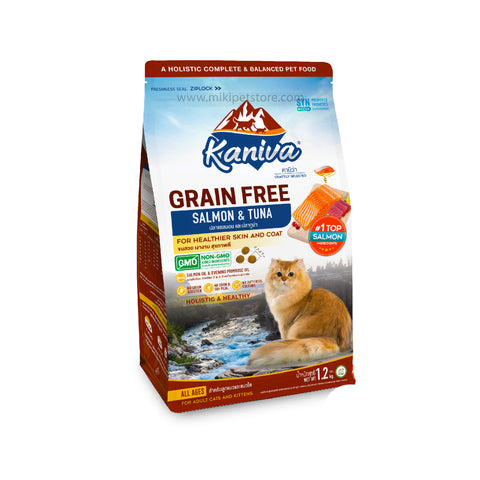 Kaniva Grain Free Cat Food Salmon and Tuna