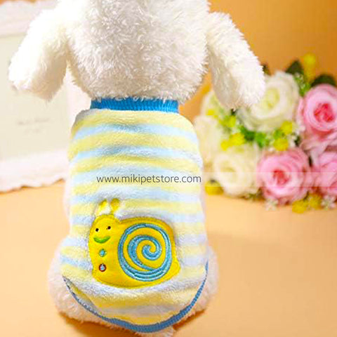 Spring Autumn Pet Outfit Stylish Dog Cat Clothes