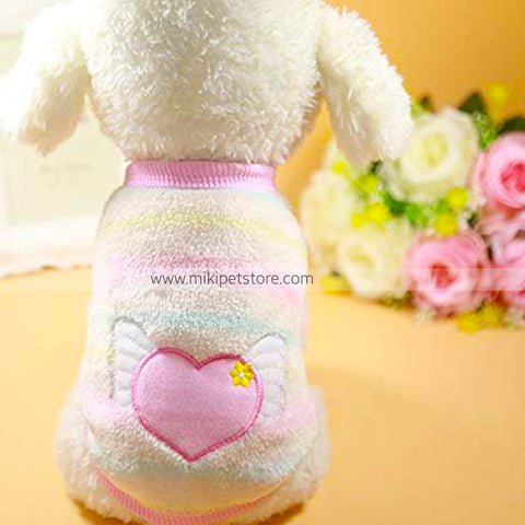 Spring Autumn Pet Outfit Stylish Dog Cat Clothes