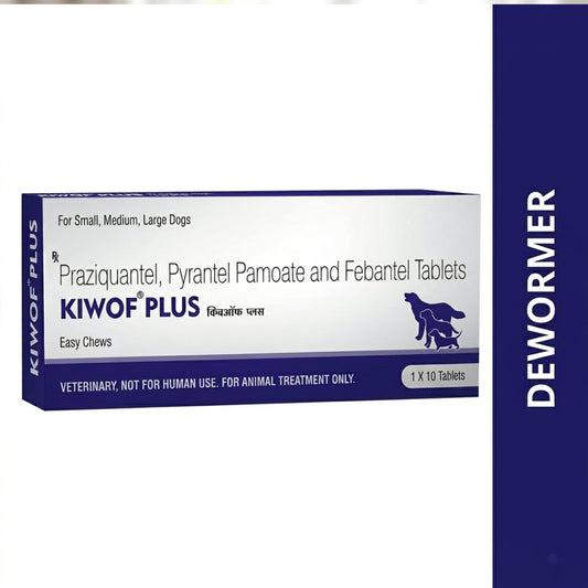 Kiwof Plus Deworming Tablet for Dogs 1pcs