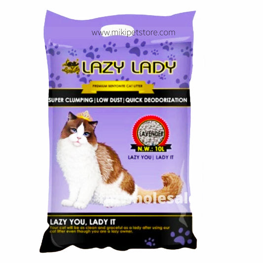 Lazy Lady Premium Bentonite Cat Litter