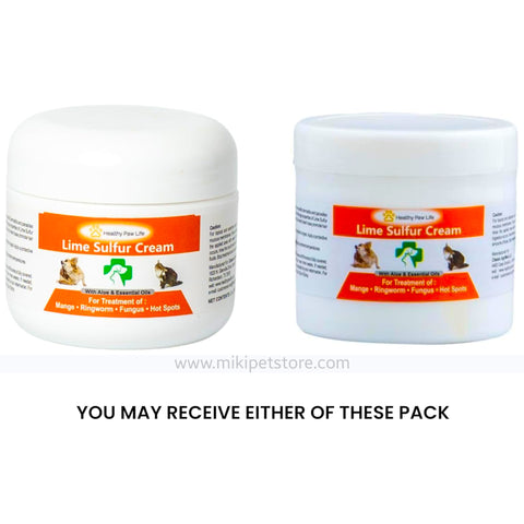 Classic's Lime Sulfur Pet Skin Cream for Cats and Dogs 100g