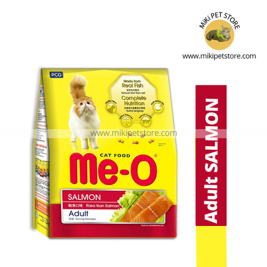 Me-O Adult Dry Cat Food Salmon Flavor- 1.1 Kg