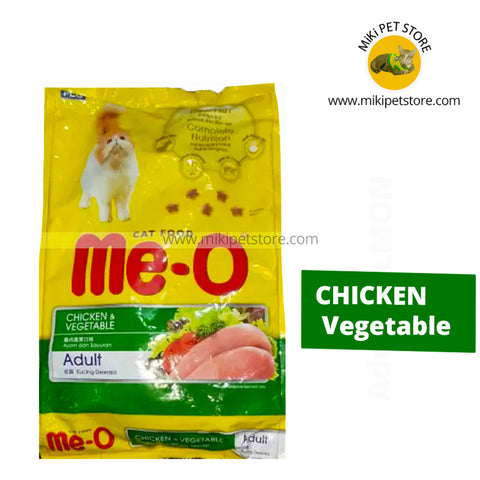 Me-O  Chicken vegetablle Dry Food  Dry Adult Cat Food