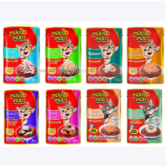 Meow Meow Cat Wet Food Cat Pouch -85g