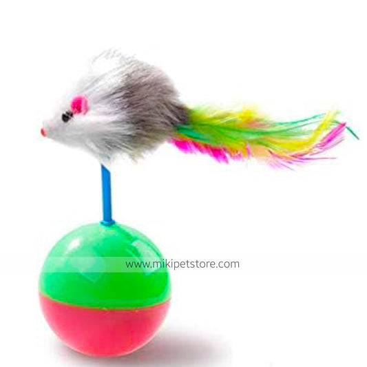 Cat Toy ball with Mouse