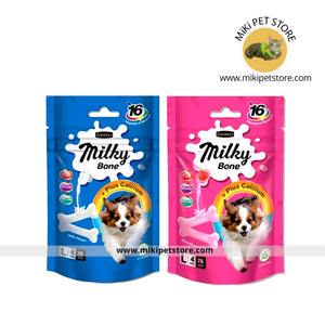 Goodies Milky Bone Dog Treats Strawberry and Milk