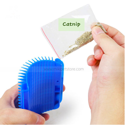 Cat Self-Groomer Scratcher