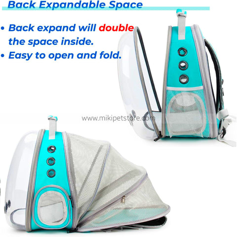 Bubble Pet Airline-Approved Travel Bag for Cats & Small Dogs