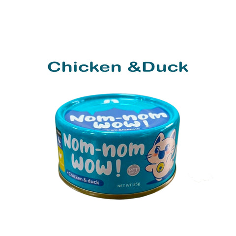 WOW Soup Can Chicken and Duck Slices Wet Cat Food 85g