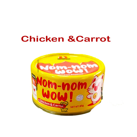 WOW Soup Cat Can food Chicken and Carrot 85g