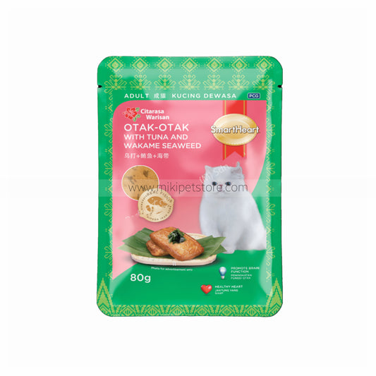 SmartHeart Cat Pouch – Otak-Otak with Tuna, Kanikama & Seaweed (85g)