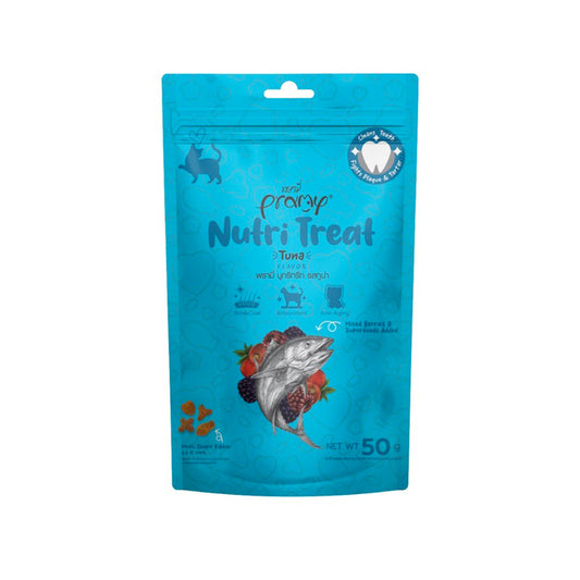 Pramy Nutri Treat Dry Cat Treat Tuna 50gm