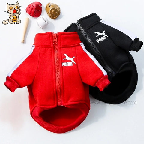 Pet Jacket with Zipper Sweatshirt Puma Hoodies