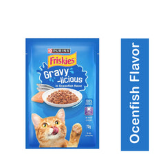 Purina Friskies Adult Pouch Gravy Licious in Oceanfish Flavor 70g