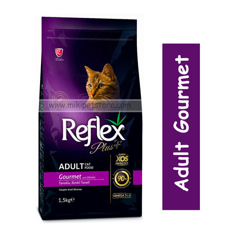 Reflex Plus Gourmet Adult Cat Food with Chicken