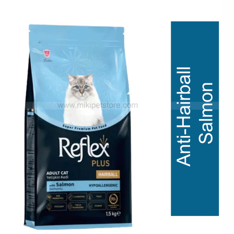 Reflex Plus Anti Hairball Adult Cat Food with Salmon