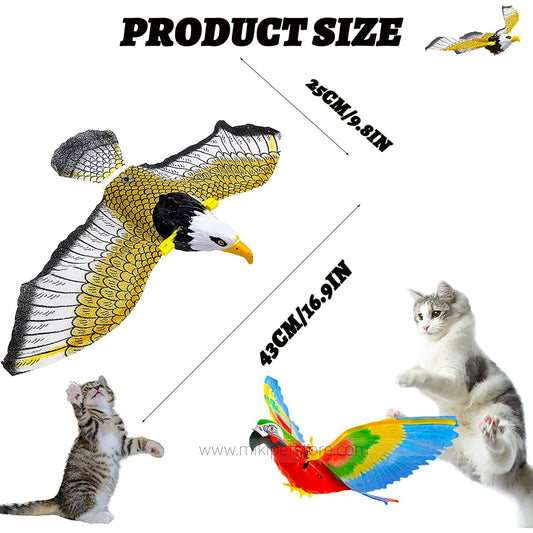 Bird Flying Toy, Bird Interactive cat Toy