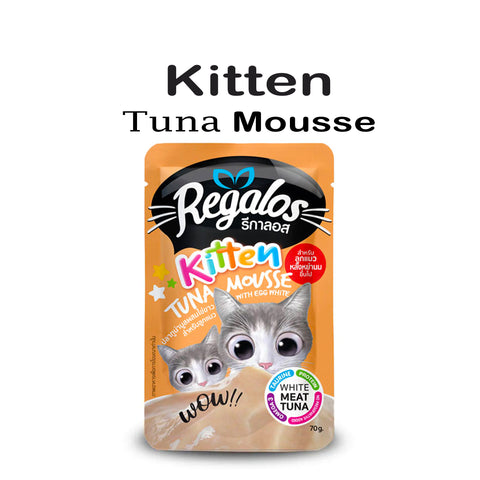 Regalos Pouch Kitten Tuna Mousse with Goat Milk 70g