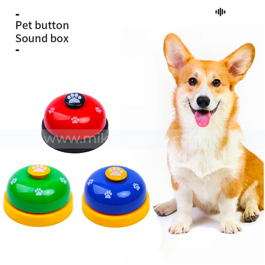 Pet Click Bell – Interactive Training & Feeding Ringer for Dogs and Cats