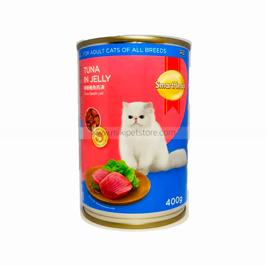 SmartHeart Cat Can Food – Tuna in Jelly (400gm)