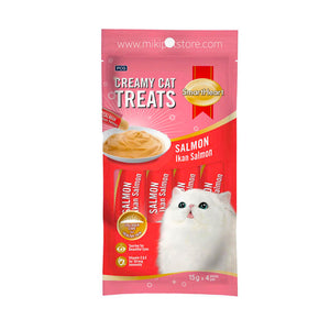 SmartHeart Cat Creamy Treat Salmon 60gm (15gm x 4)
