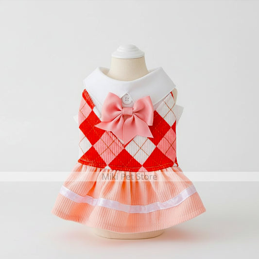 Dog & Cat Dresses T-shirts for Small Dogs& Cat Clothes couple pet  Outfit